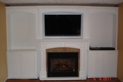 Fireplace Surround, Side & Upper Cabinets-01